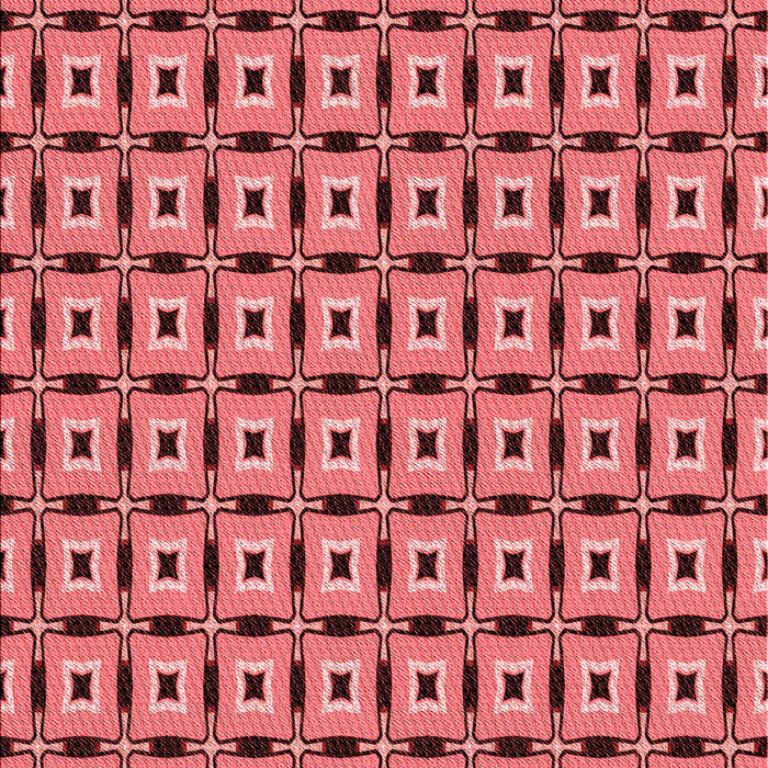 Patterned Pastel Red Pink Rug, pat2492rd