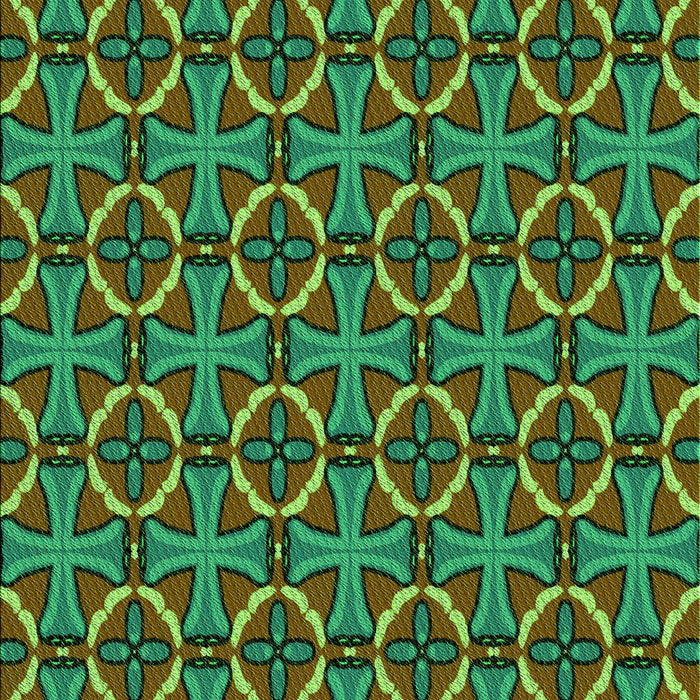 Patterned Milk Chocolate Brown Rug, pat2493grn