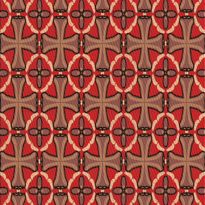 Machine Washable Transitional Tomato Red Rug, wshpat2493org