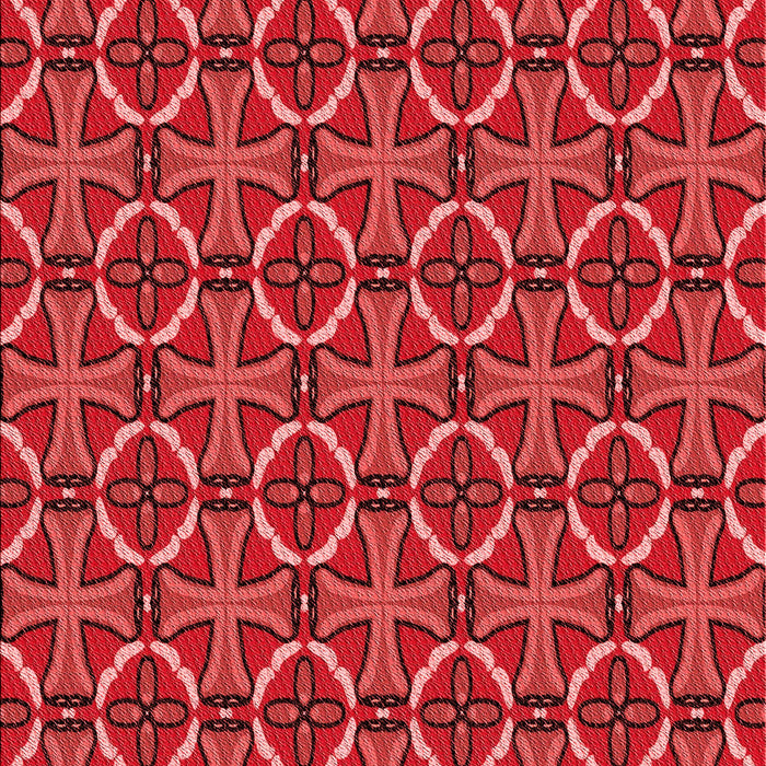 Machine Washable Transitional Red Rug, wshpat2493rd