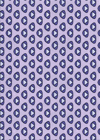 Machine Washable Transitional Deep Periwinkle Purple Rug, wshpat2494blu