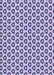 Patterned Deep Periwinkle Purple Rug, pat2494blu