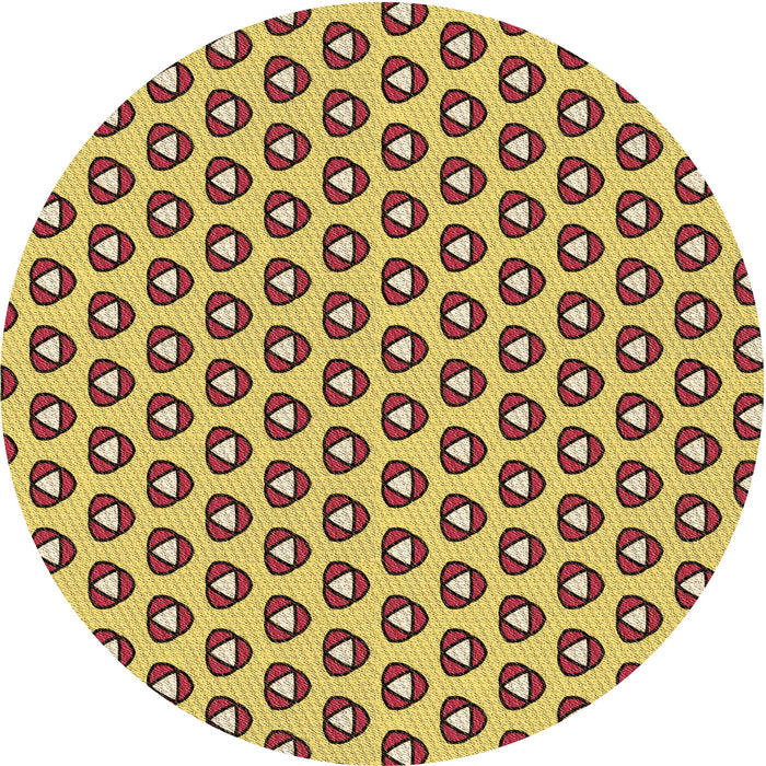 Square Machine Washable Transitional Saddle Brown Rug in a Living Room, wshpat2494brn