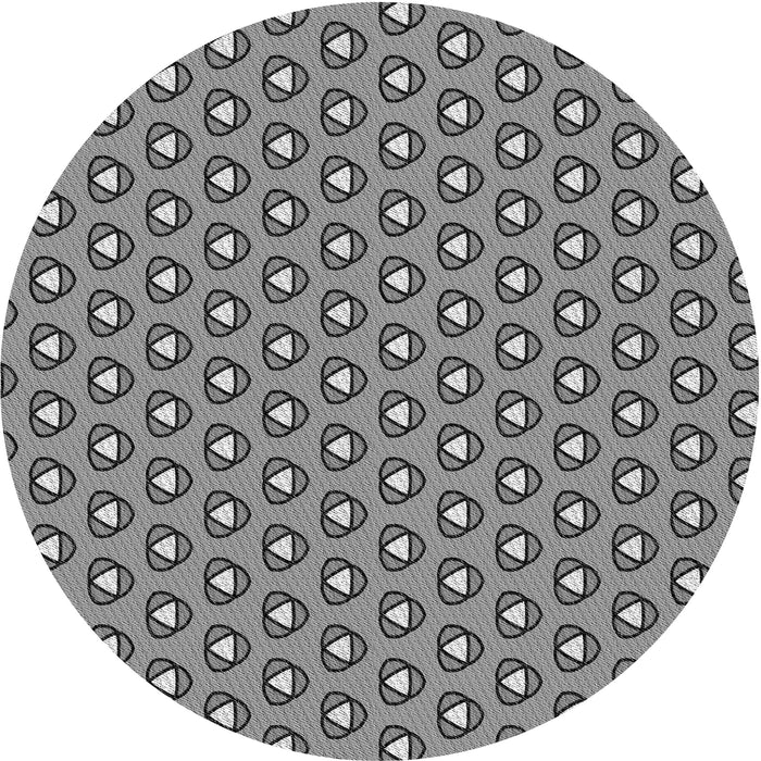 Square Machine Washable Transitional Grey Gray Rug in a Living Room, wshpat2494gry