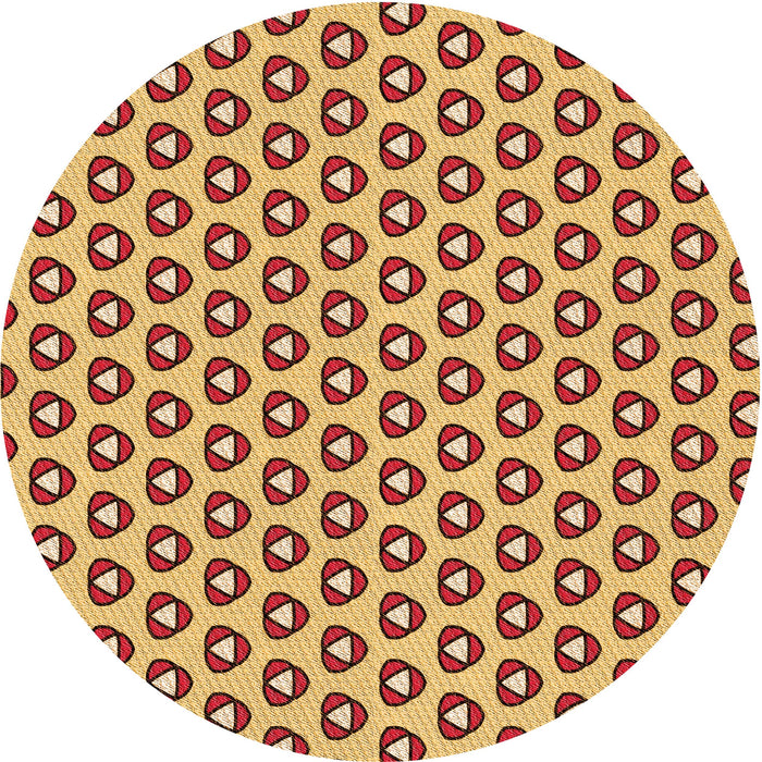 Square Machine Washable Transitional Mahogany Brown Rug in a Living Room, wshpat2494org