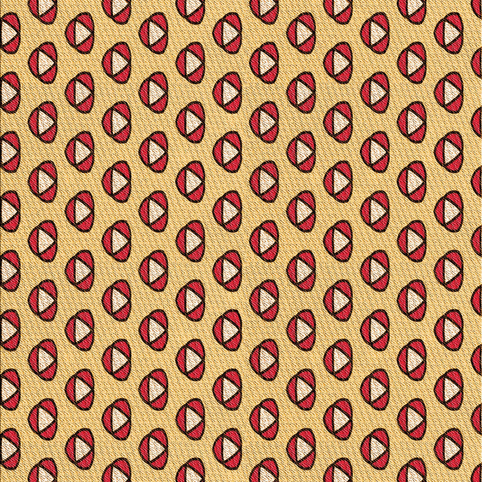 Patterned Mahogany Brown Rug, pat2494org