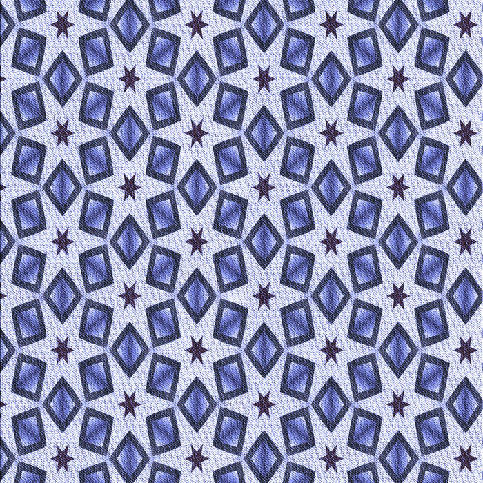 Machine Washable Transitional Deep Periwinkle Purple Rug, wshpat2495blu