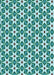 Machine Washable Transitional Teal Green Rug, wshpat2495lblu