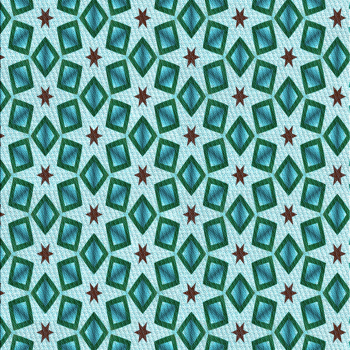 Machine Washable Transitional Teal Green Rug, wshpat2495lblu