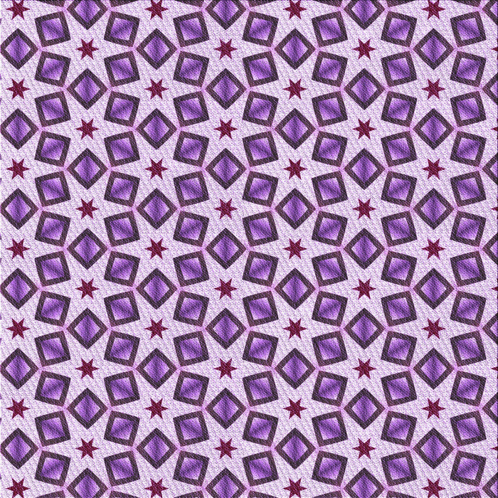 Round Patterned Blossom Pink Rug, pat2495pur