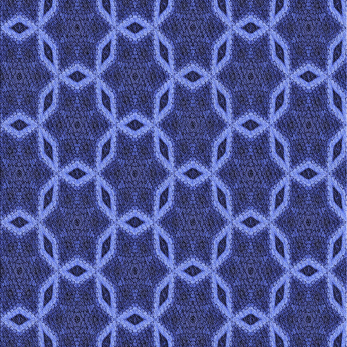 Machine Washable Transitional Denim Dark Blue Rug, wshpat2496blu