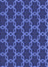 Patterned Denim Dark Blue Rug, pat2496blu