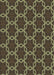 Patterned Milk Chocolate Brown Rug, pat2496brn