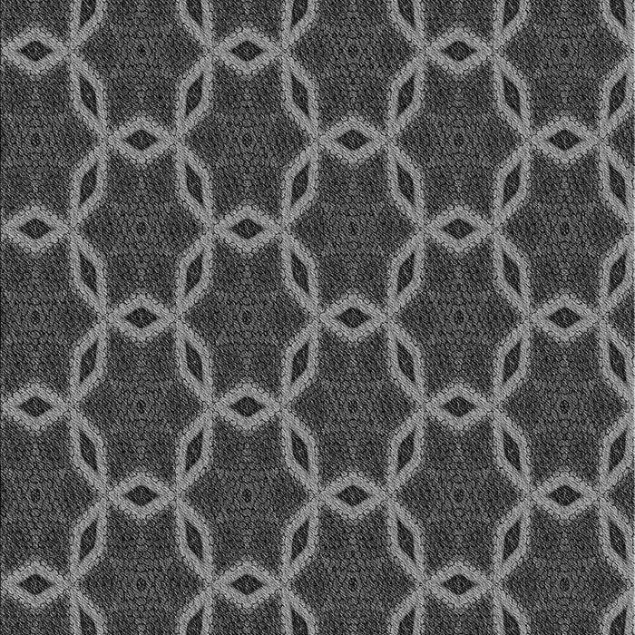 Patterned Platinum Gray Rug, pat2496gry