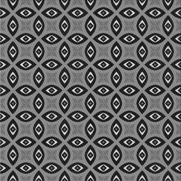 Round Machine Washable Transitional Charcoal Black Rug, wshpat2497gry