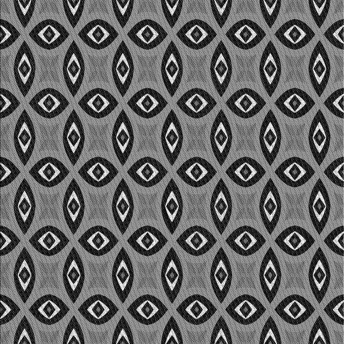 Patterned Charcoal Black Rug, pat2497gry