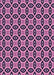 Patterned Violet Purple Rug, pat2497pur