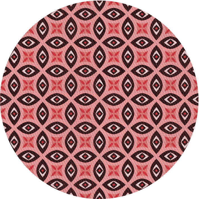 Square Machine Washable Transitional Deep Red Rug in a Living Room, wshpat2497rd