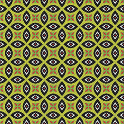 Square Patterned Charcoal Black Novelty Rug, pat2497