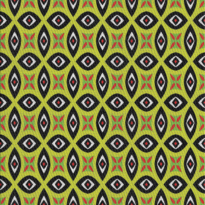 Patterned Charcoal Black Novelty Rug, pat2497