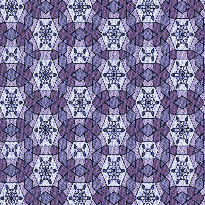 Patterned Blue Rug, pat2498blu