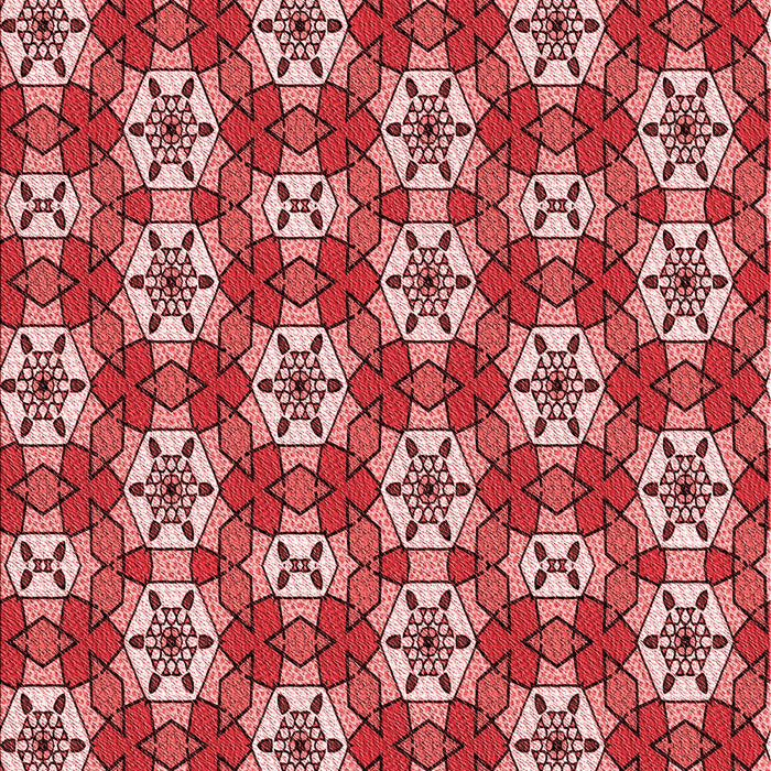 Machine Washable Transitional Light Coral Pink Rug, wshpat2498rd