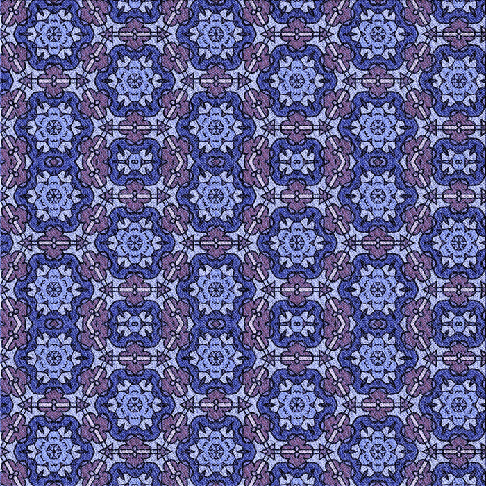 Round Machine Washable Transitional Sky Blue Rug, wshpat2499blu