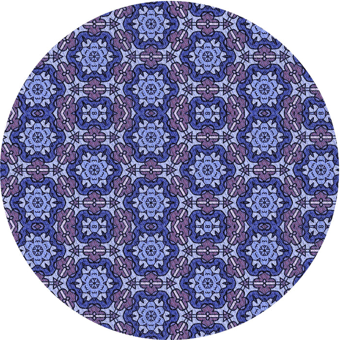 Square Machine Washable Transitional Sky Blue Rug in a Living Room, wshpat2499blu