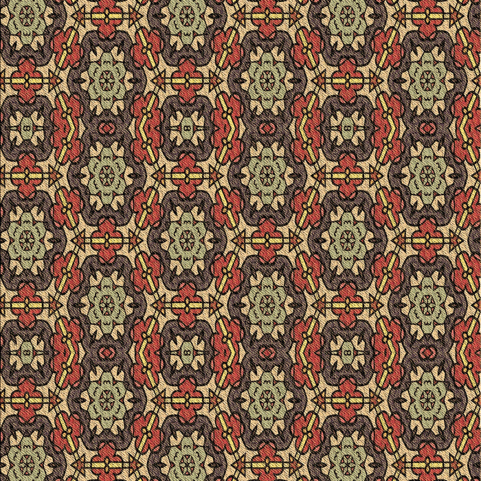 Machine Washable Transitional Peru Brown Rug, wshpat2499brn