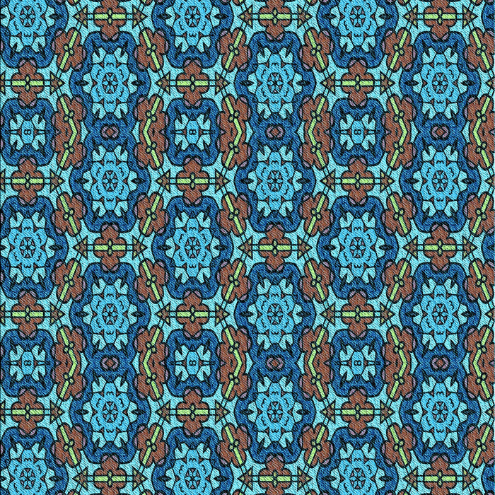 Patterned Dark Gray Black Rug, pat2499lblu