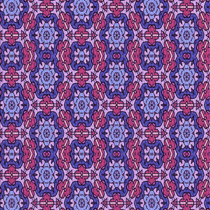Machine Washable Transitional Purple Rug, wshpat2499pur