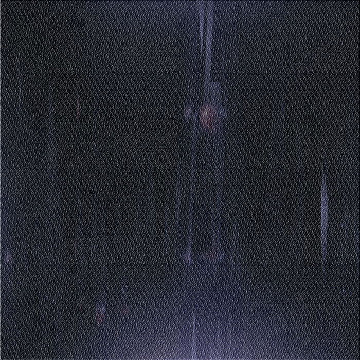 Square Patterned Black Novelty Rug, pat24