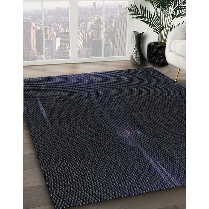Machine Washable Transitional Black Rug in a Family Room, wshpat24
