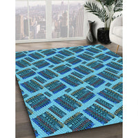 Patterned Blue Rug, pat25lblu