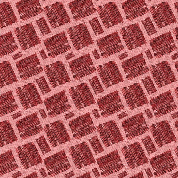 Round Machine Washable Transitional Red Rug, wshpat25rd