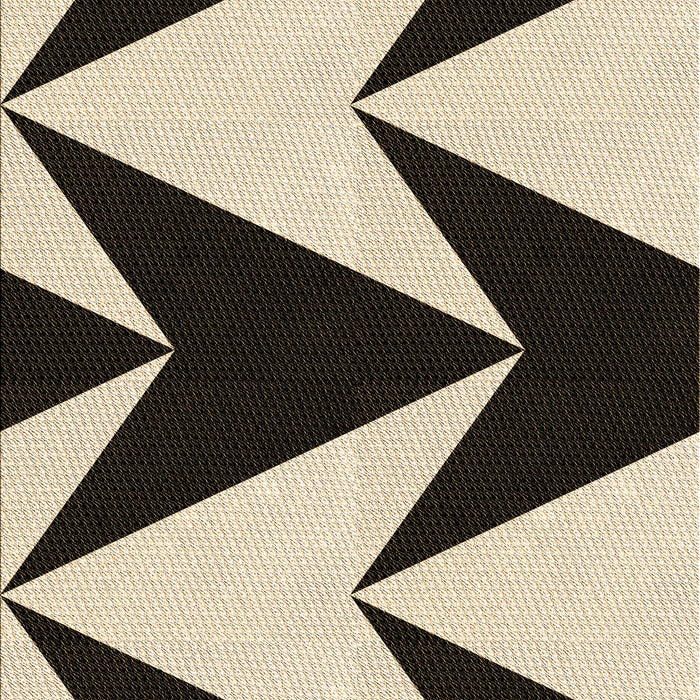 Patterned Midnight Gray Rug, pat250brn