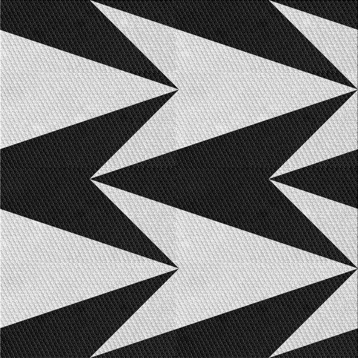 Round Machine Washable Transitional Midnight Gray Rug, wshpat250gry