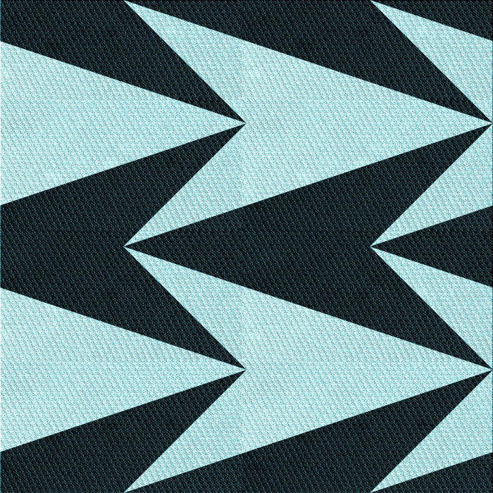 Round Machine Washable Transitional Deep Teal Green Rug, wshpat250lblu