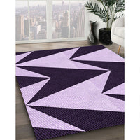 Patterned Blossom Pink Rug, pat250pur