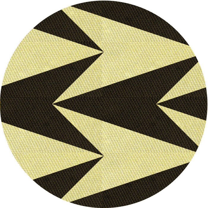 Square Patterned Midnight Gray Rug, pat250yw