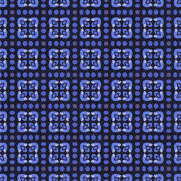 Round Machine Washable Transitional Night Blue Rug, wshpat2500blu