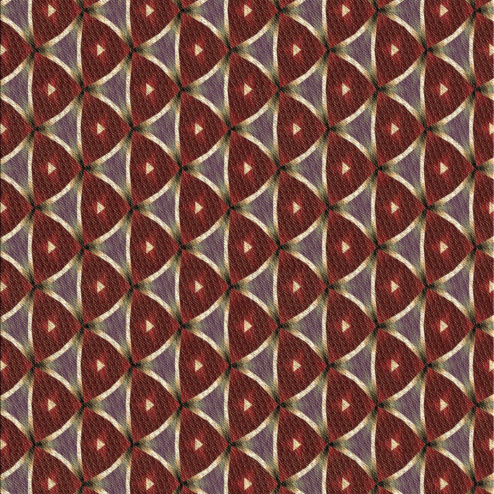 Machine Washable Transitional Saffron Red Rug, wshpat2501brn