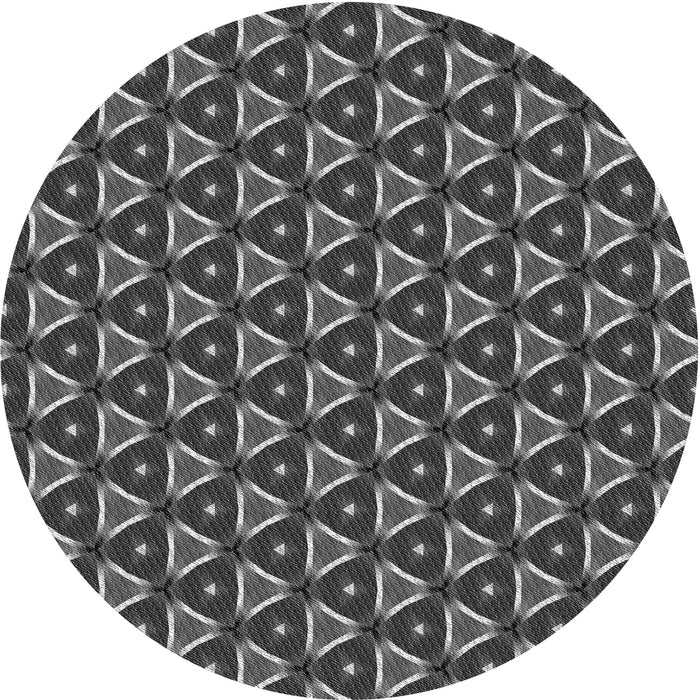 Square Machine Washable Transitional Gray Rug in a Living Room, wshpat2501gry