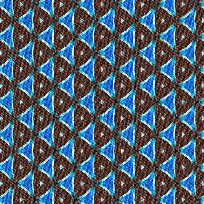 Patterned Blue Ivy Blue Rug, pat2501lblu