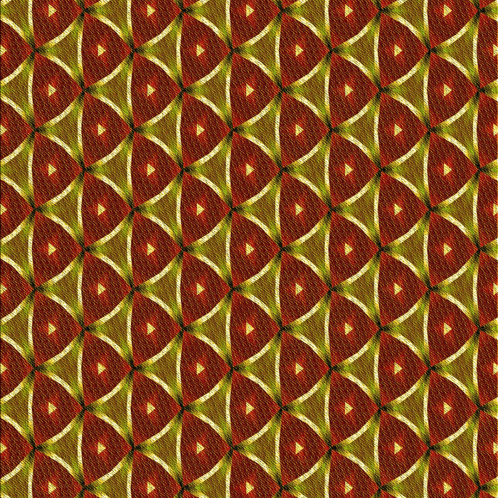 Patterned Cinnamon Brown Rug, pat2501yw