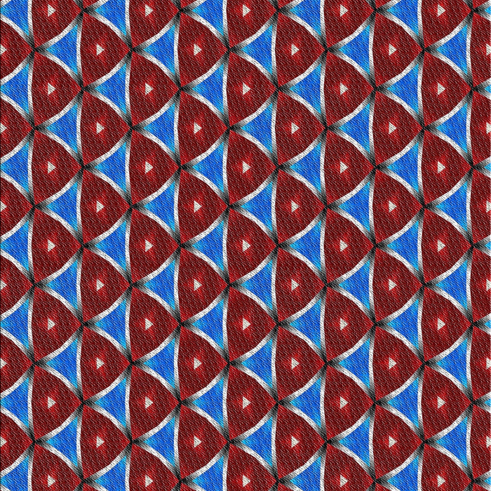 Patterned Slate Blue Grey Novelty Rug, pat2501