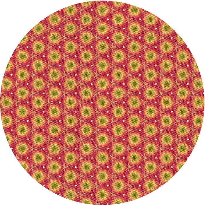 Square Machine Washable Transitional Orange Rug in a Living Room, wshpat2502org