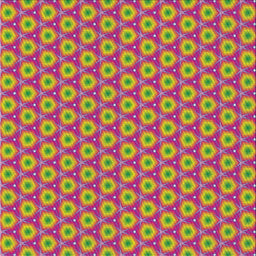 Square Patterned Pink Novelty Rug, pat2502