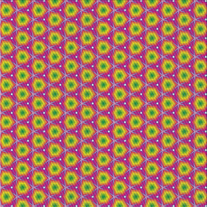 Square Patterned Pink Novelty Rug, pat2502