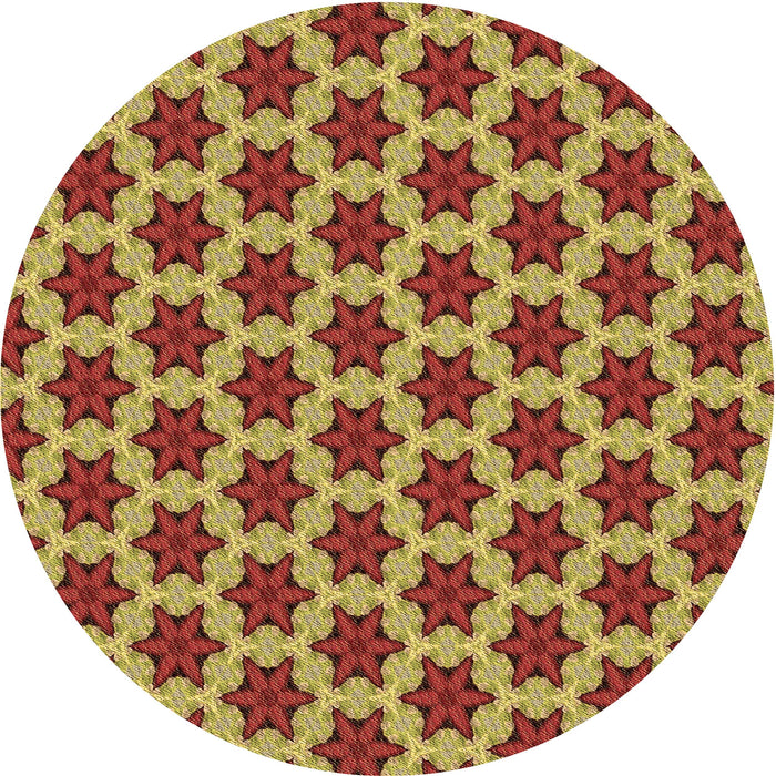 Square Machine Washable Transitional Tomato Red Rug in a Living Room, wshpat2503brn